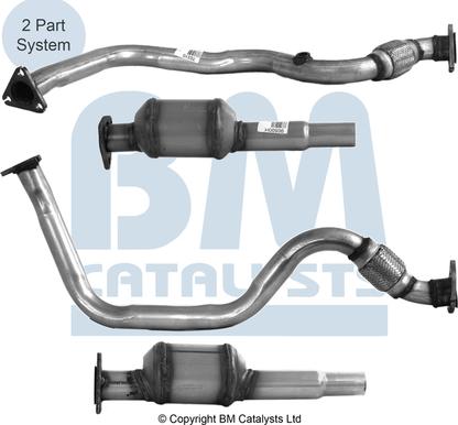 BM Catalysts BM90673 - Catalytic Converter car-mod.net