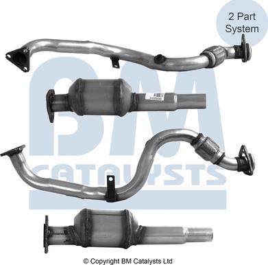 BM Catalysts BM90300 - Catalytic Converter car-mod.net