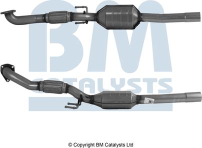 BM Catalysts BM80081 - Catalytic Converter car-mod.net