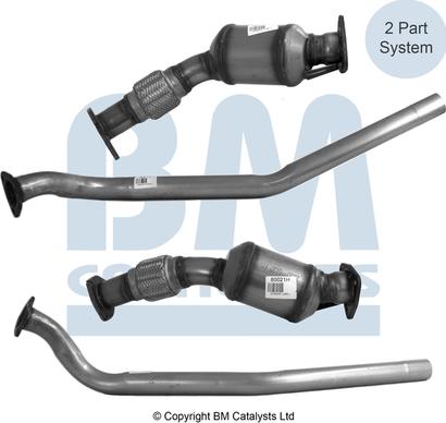 BM Catalysts BM80116H - Catalytic Converter car-mod.net