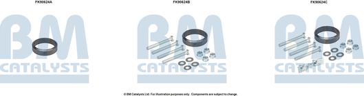 BM Catalysts FK90624 - Mounting Kit, catalytic converter car-mod.net