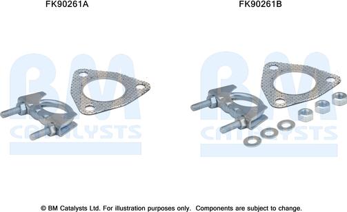 BM Catalysts FK90261 - Mounting Kit, catalytic converter car-mod.net