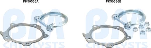 BM Catalysts FK50536 - Mounting Kit, exhaust pipe car-mod.net