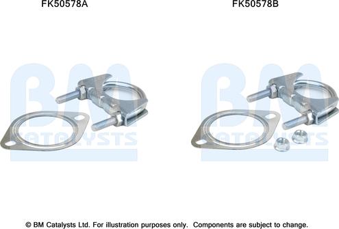 BM Catalysts FK50578 - Mounting Kit, exhaust pipe car-mod.net