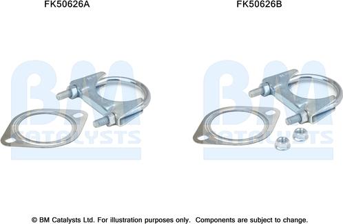 BM Catalysts FK50626 - Mounting Kit, exhaust pipe car-mod.net