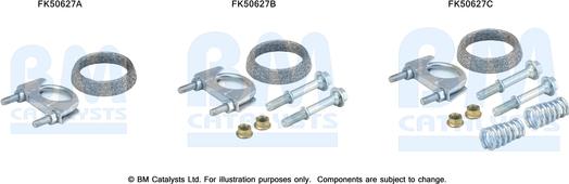 BM Catalysts FK50627 - Mounting Kit, exhaust pipe car-mod.net