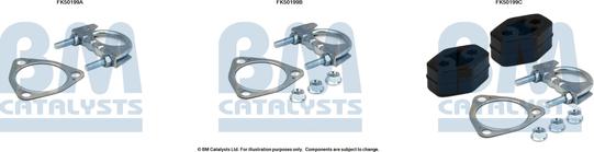 BM Catalysts FK50199 - Mounting Kit, exhaust pipe car-mod.net