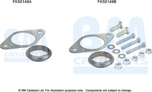 BM Catalysts FK50149 - Mounting Kit, exhaust pipe car-mod.net