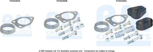 BM Catalysts FK50390 - Mounting Kit, exhaust pipe car-mod.net