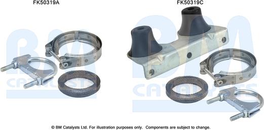 BM Catalysts FK50319 - Mounting Kit, exhaust pipe car-mod.net