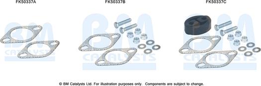 BM Catalysts FK50337 - Mounting Kit, exhaust pipe car-mod.net
