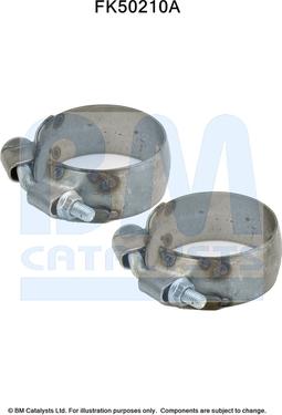BM Catalysts FK50210 - Mounting Kit, exhaust pipe car-mod.net