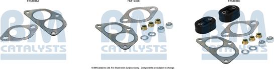BM Catalysts FK51036 - Mounting Kit, exhaust pipe car-mod.net
