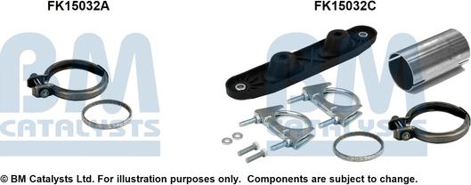 BM Catalysts FK15032 - Mounting Kit, soot filter car-mod.net