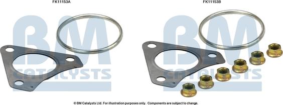 BM Catalysts FK11153 - Mounting Kit, soot filter car-mod.net