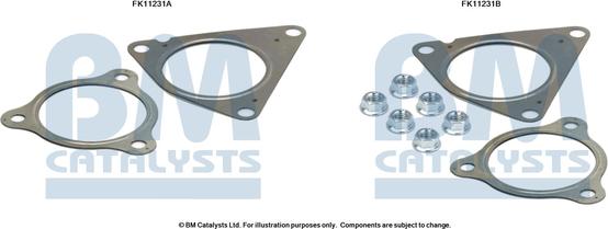 BM Catalysts FK11231 - Mounting Kit, soot filter car-mod.net