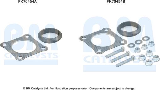 BM Catalysts FK70454 - Mounting Kit, exhaust pipe car-mod.net