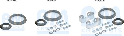 BM Catalysts FK70402 - Mounting Kit, exhaust pipe car-mod.net