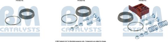 BM Catalysts FK70571 - Mounting Kit, exhaust pipe car-mod.net