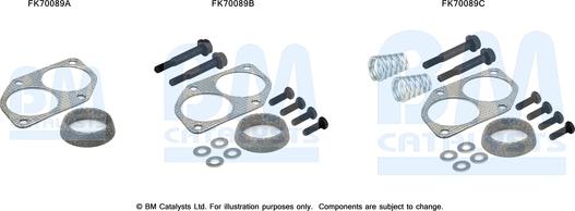 BM Catalysts FK70089 - Mounting Kit, exhaust pipe car-mod.net