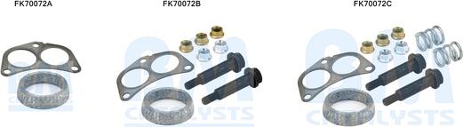 BM Catalysts FK70072 - Mounting Kit, exhaust pipe car-mod.net