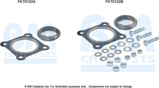 BM Catalysts FK70102 - Mounting Kit, exhaust pipe car-mod.net
