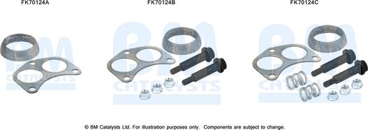BM Catalysts FK70124 - Mounting Kit, exhaust pipe car-mod.net