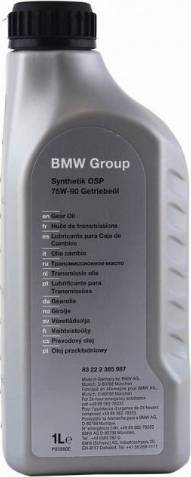 BMW 83 22 2 365 987 - Manual Transmission Oil car-mod.net