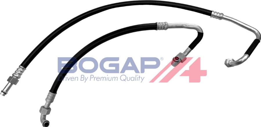 BOGAP A4128156 - High / Low Pressure Line, air conditioning car-mod.net