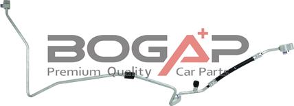 BOGAP A4128104 - High / Low Pressure Line, air conditioning car-mod.net