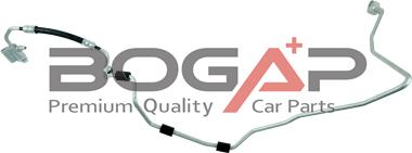 BOGAP A4128115 - High / Low Pressure Line, air conditioning car-mod.net