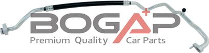 BOGAP A4128113 - High / Low Pressure Line, air conditioning car-mod.net