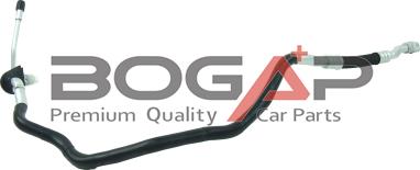 BOGAP A4128136 - High / Low Pressure Line, air conditioning car-mod.net