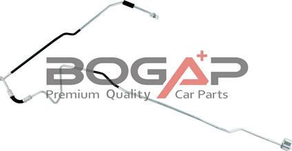 BOGAP A4128138 - High / Low Pressure Line, air conditioning car-mod.net