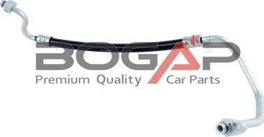 BOGAP A4128120 - High / Low Pressure Line, air conditioning car-mod.net