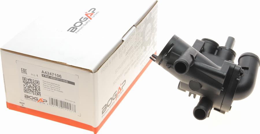 BOGAP A4247106 - Coolant thermostat / housing car-mod.net