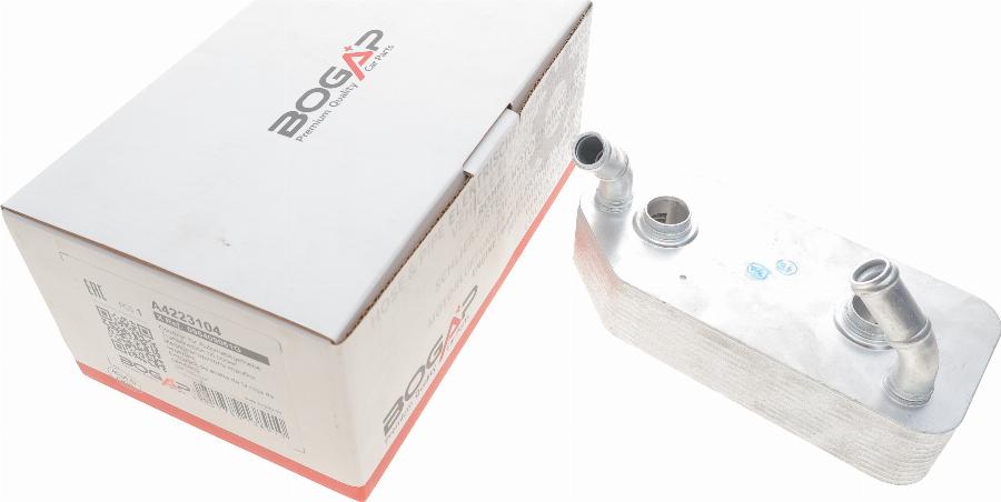 BOGAP A4223104 - Oil Cooler, automatic transmission car-mod.net