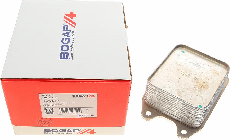 BOGAP A4222103 - Oil Cooler, engine oil car-mod.net