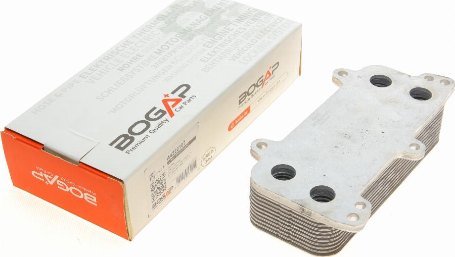BOGAP A4222107 - Oil Cooler, engine oil car-mod.net