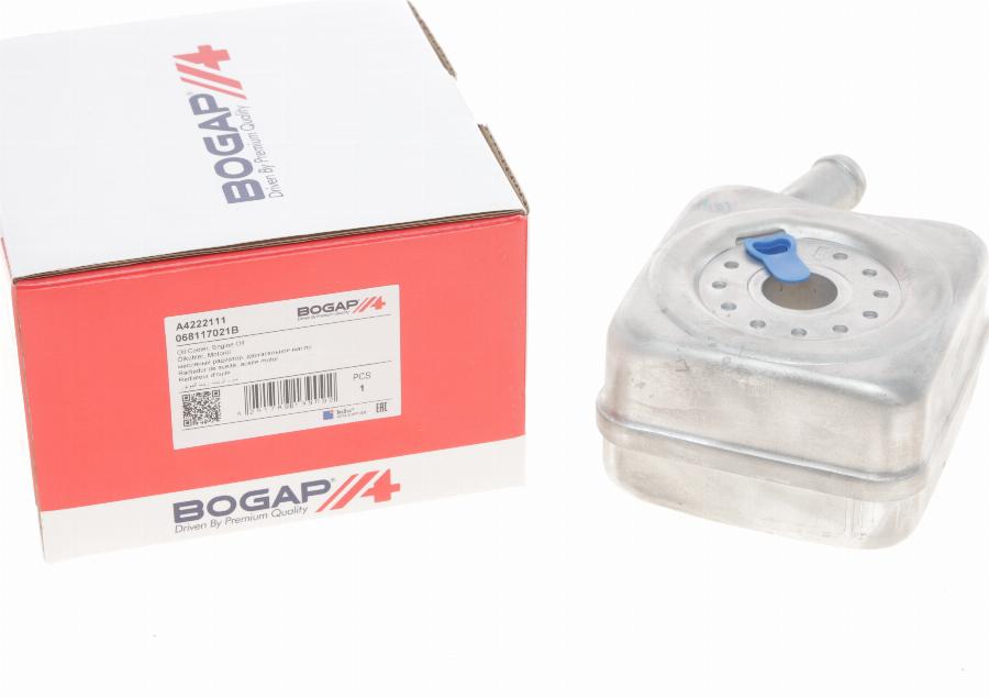 BOGAP A4222111 - Oil Cooler, engine oil car-mod.net