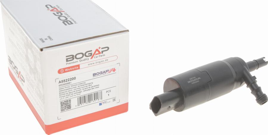 BOGAP A5522200 - Water Pump, window cleaning car-mod.net