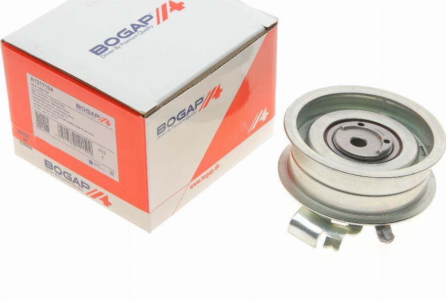 BOGAP A1317104 - Tensioner Pulley, timing belt car-mod.net