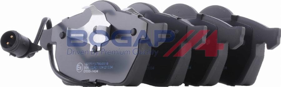 BOGAP A8210144 - Brake Pad Set, disc brake car-mod.net