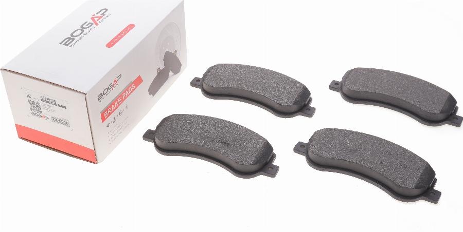 BOGAP A8210106 - Brake Pad Set, disc brake car-mod.net
