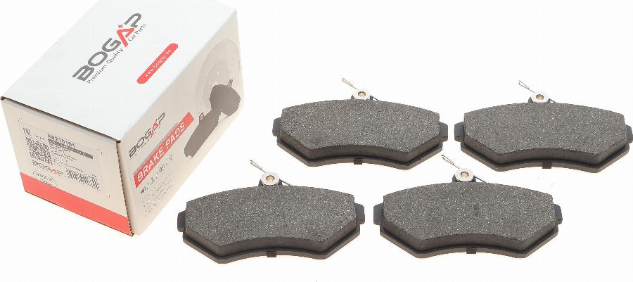 BOGAP A8210101 - Brake Pad Set, disc brake car-mod.net