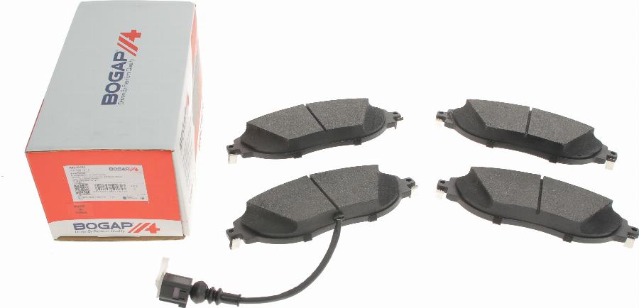 BOGAP A8210131 - Brake Pad Set, disc brake car-mod.net