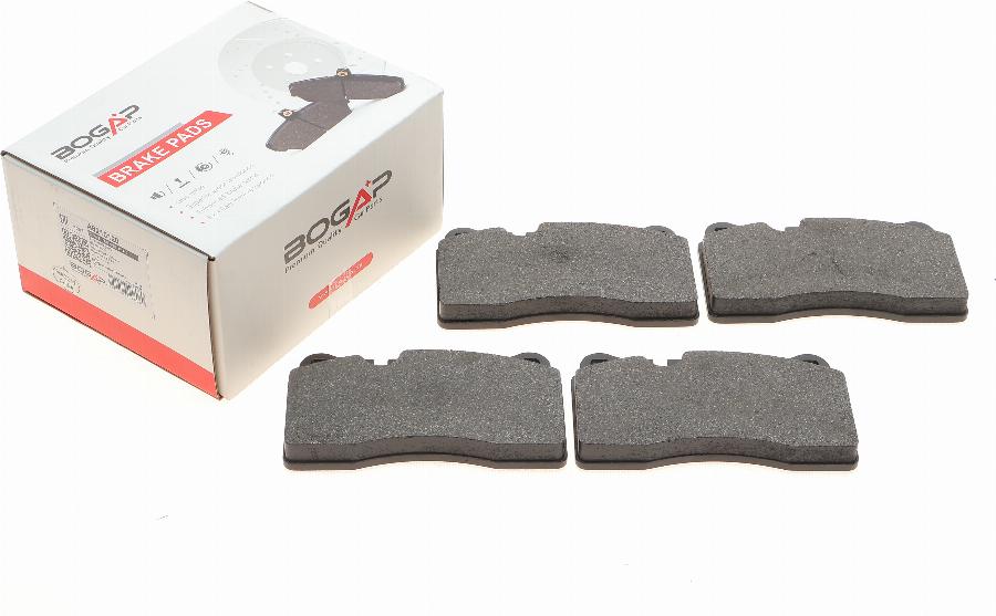 BOGAP A8210120 - Brake Pad Set, disc brake car-mod.net