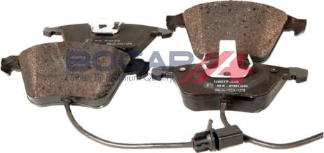 BOGAP A8210290 - Brake Pad Set, disc brake car-mod.net
