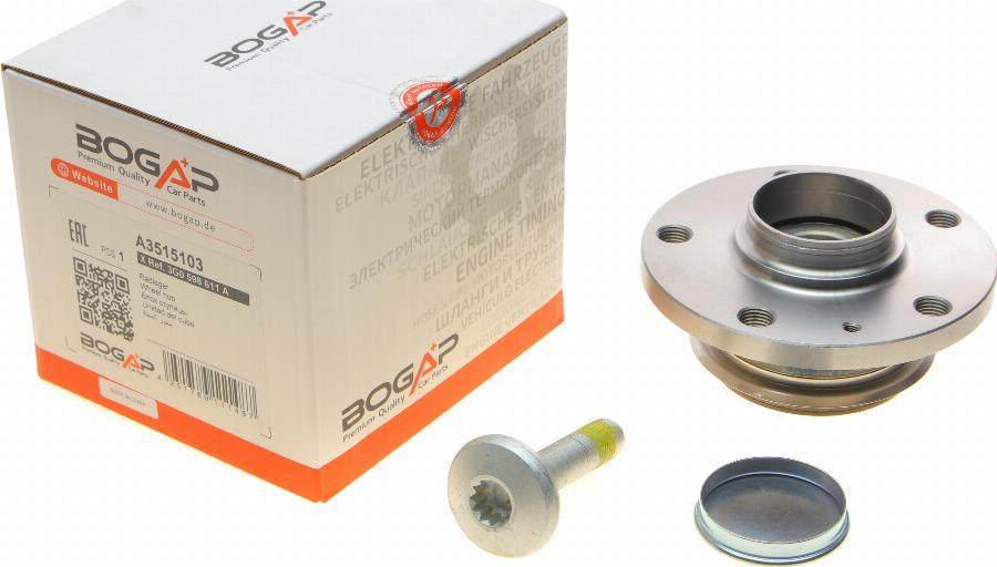 BOGAP A3515103 - Bearing Kit, wheel hub car-mod.net
