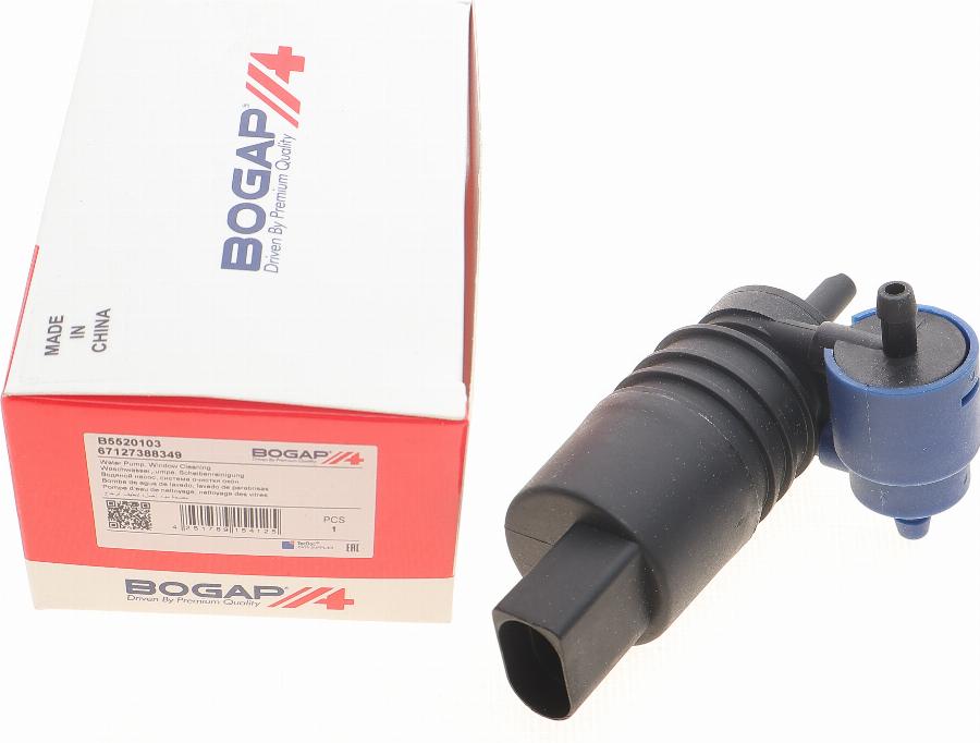 BOGAP B5520103 - Water Pump, window cleaning car-mod.net
